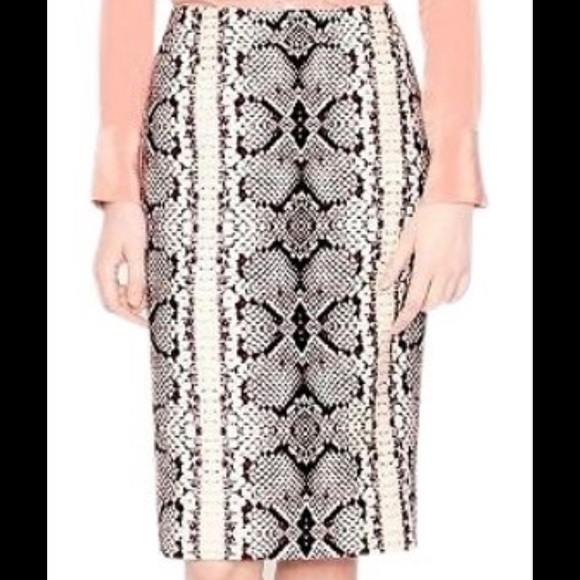 J.crew python print pencil skirt - Picture 1 of 4